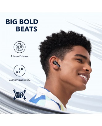 JLab Epic Air Sport ANC True Wireless Bluetooth 5 Earbuds | Headphones for Working Out | IP66 Sweatproof | 15-Hour Battery Life, 55-Hour Charging Case | Music Controls | 3 EQ Sound Settings